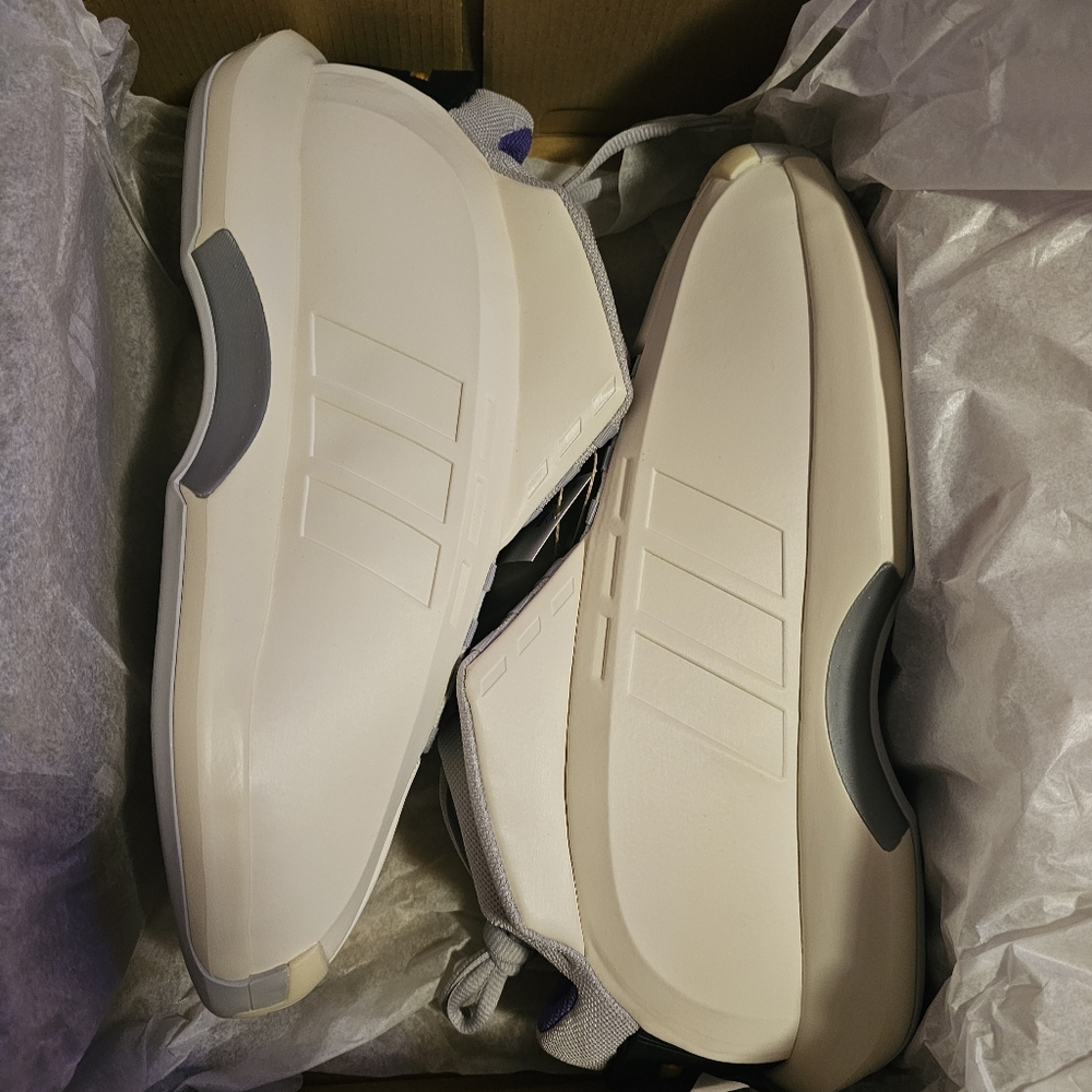 Adidas Men's Crazy 1 Cream White Sneakers